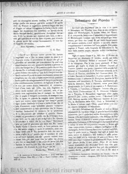 n. 3-4 (1909) - Copertina: 1 e sommario