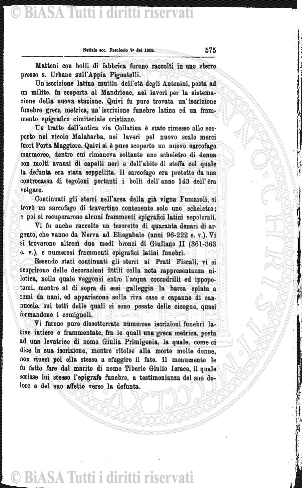 n. 22 (1885-1886) - Pagina: 169 e sommario