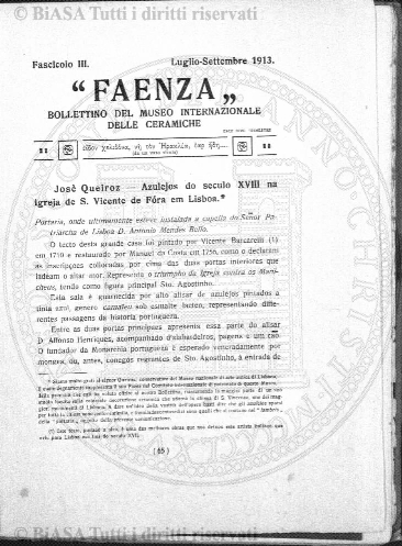 n. 19 (1890-1891) - Pagina: XIII