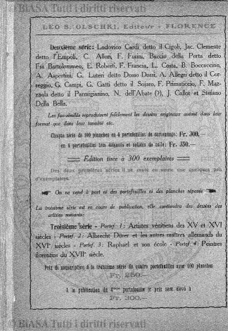 n. 20 (1921) - Frontespizio