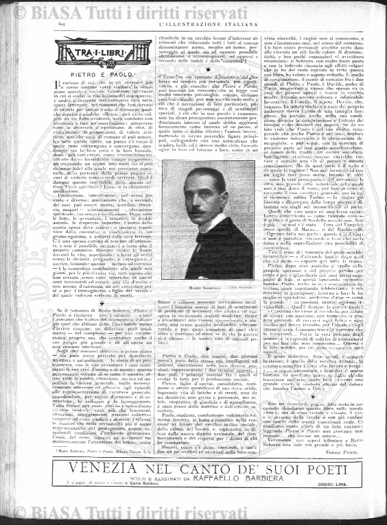 n. 3 (1921) - Copertina: 1