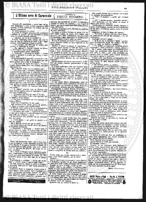 n. 10 (1887) - Pagina: 73 e sommario