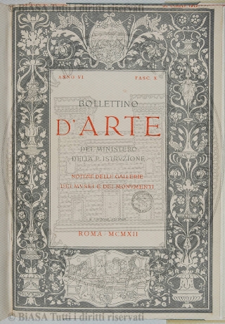 v. 9, n. 52 (1912) - Tavola fuori testo