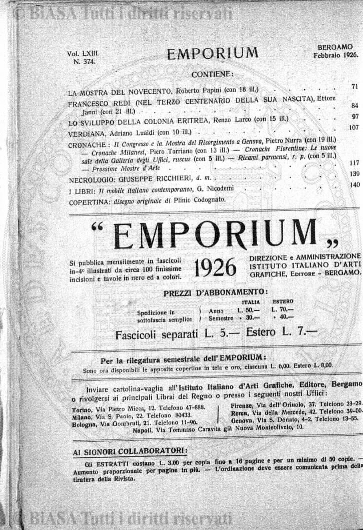 n. 3 (1926-1927) - Copertina: 1
