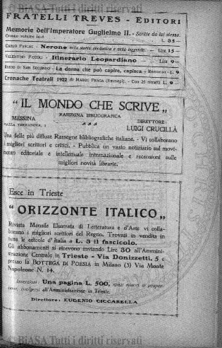 n. 44 (1905) - Frontespizio