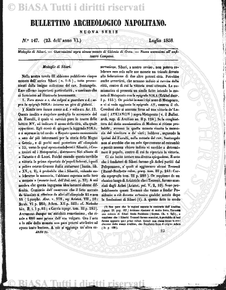 n.s., n. 47 (1853-1854) - Pagina: 161