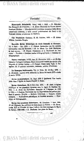 n. 1 (1889) - Frontespizio