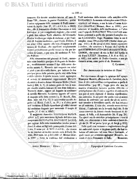 n. 10 (1901) - Copertina: 1 e sommario