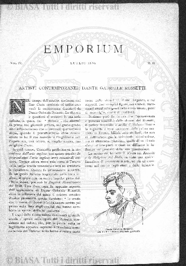 n. 12 (1905) - Copertina: 1 e sommario