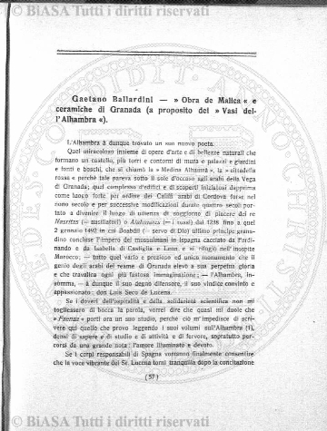 n. 7 (1922-1923) - Frontespizio