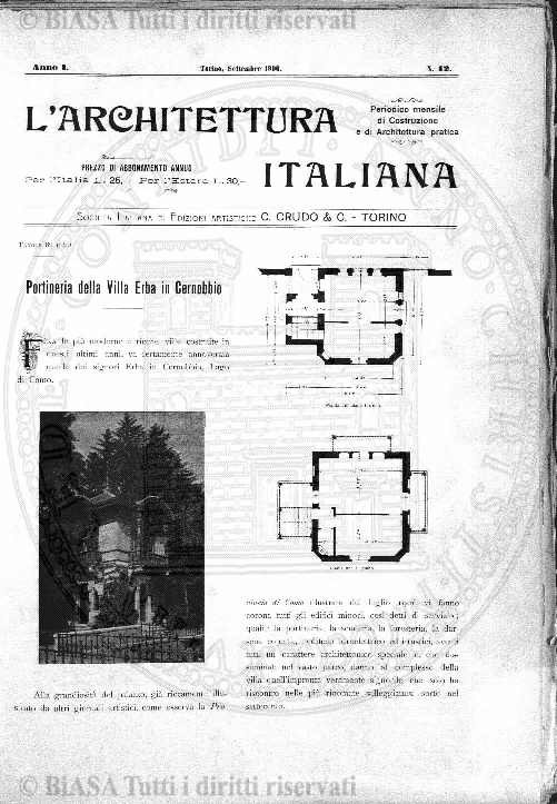 n. 46 (1907) - Frontespizio