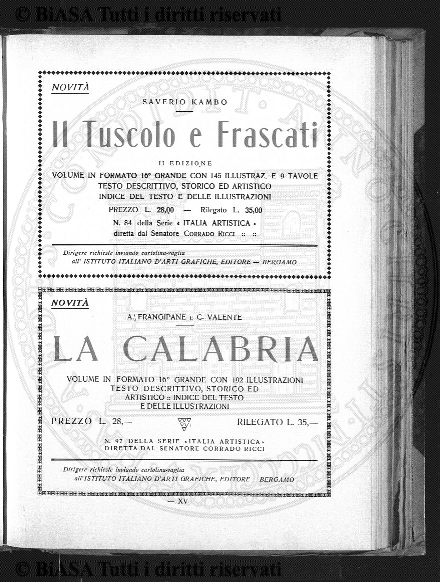supplemento, v. 1 (1916) - Occhietto