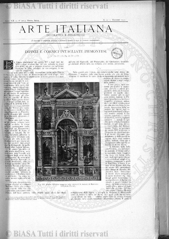 Indici (1881) - Frontespizio