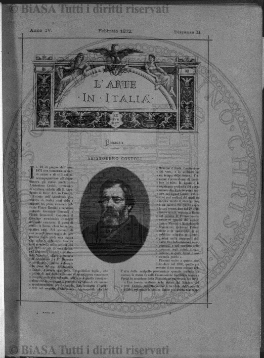 s. 2, v. 2, n. 1 (1876) - Frontespizio