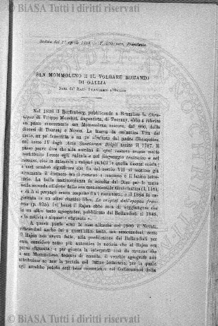 n. 1 (1903) - Copertina: 1 e sommario