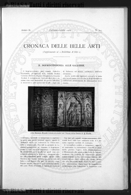 n. 8 (1921) - Copertina: 1