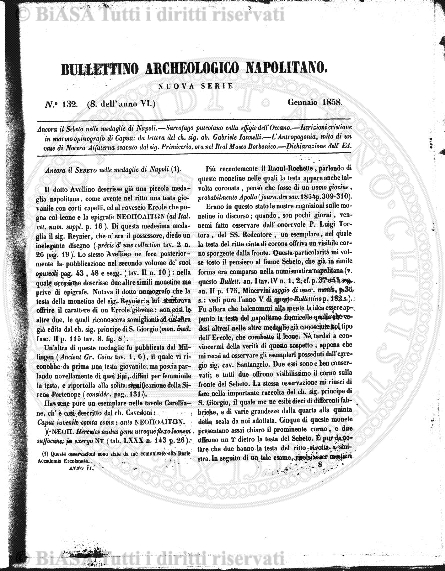 n. 1 (1910-1911) - Frontespizio