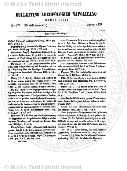 n. 1 (1920) - Frontespizio