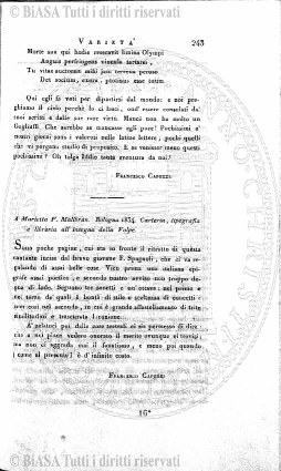 v. 8, parte 1 (1877) - Occhietto