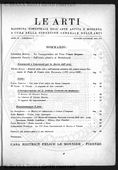 n. 4 (1910) - Frontespizio