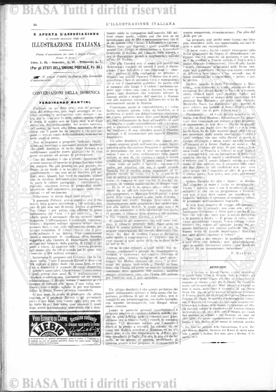 n. 26 (1889) - Frontespizio
