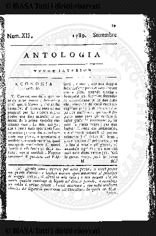 v. 7, n. 12 (1873) - Sommario: p. 177