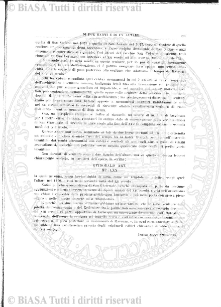 n. 10 (1879) - Frontespizio e sommario