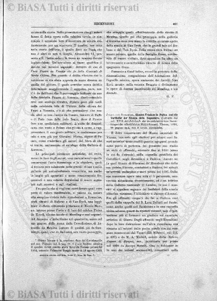 Indice topografico (1881) - Frontespizio