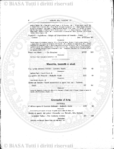 n. 35 (1875-1876) - Frontespizio e sommario