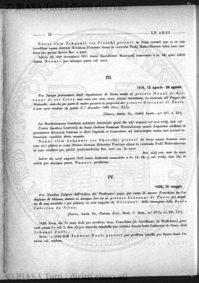 v. 4, n. 3-4 (1931) - Tavola pubblicit&agrave;