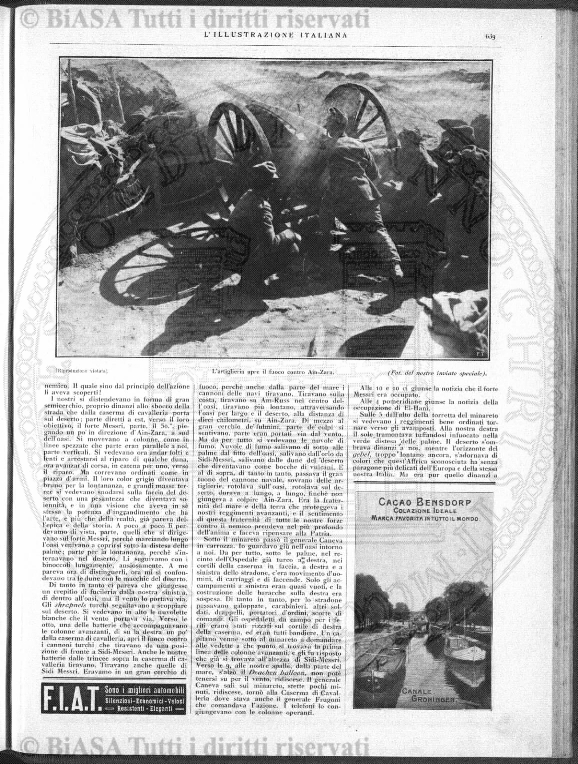 n. 7 (1923) - Copertina: 1 e sommario