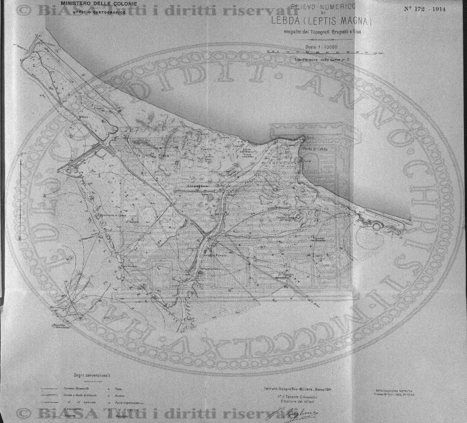 Indice topografico (1877) - Frontespizio
