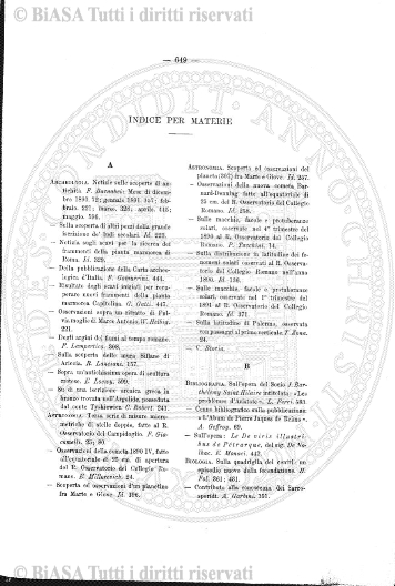n. 6 (1884) - Pagina: 41 e sommario