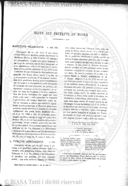 n. 7 (1922-1923) - Frontespizio