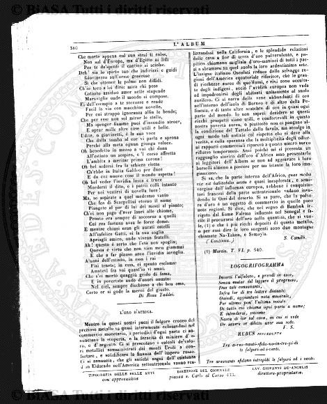 n. 1 (1909-1910) - Frontespizio