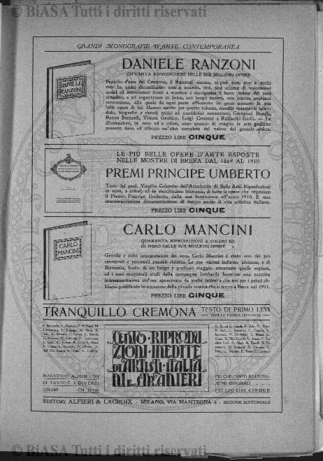 n. 7 (1904) - Copertina: 1 e sommario
