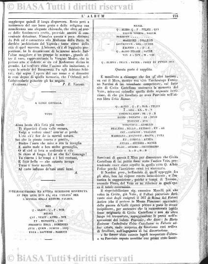 Indice topografico (1878) - Frontespizio