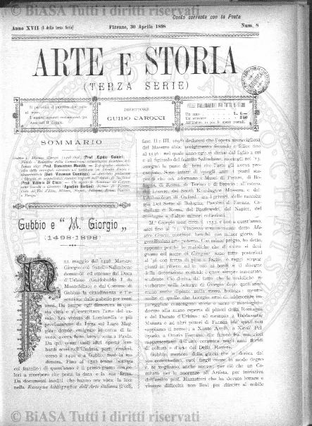 n. 1 (1911-1912) - Copertina: 1