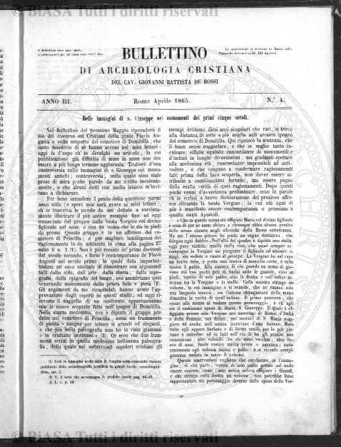 n. 37 (1889) - Frontespizio