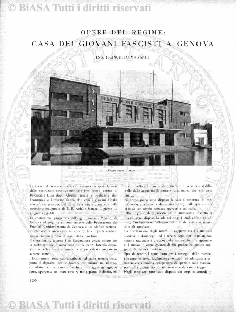 v. 1, n. 3-4 (1925-1926) - Sommario n. 3-4