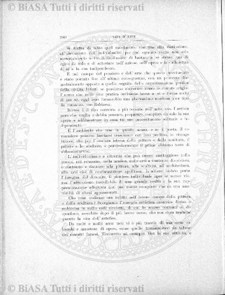 n. 6 (1921) - Frontespizio