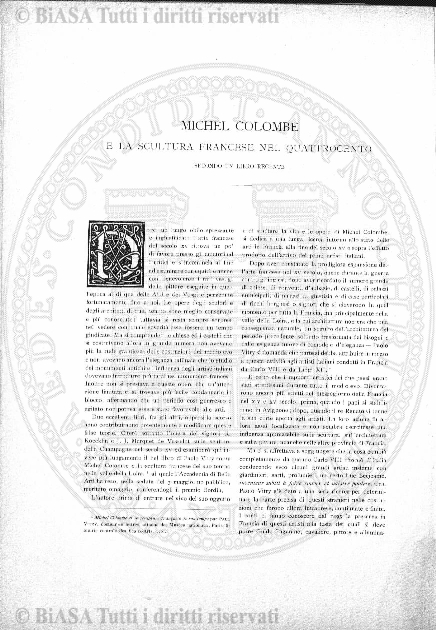 Indice topografico (1876) - Frontespizio