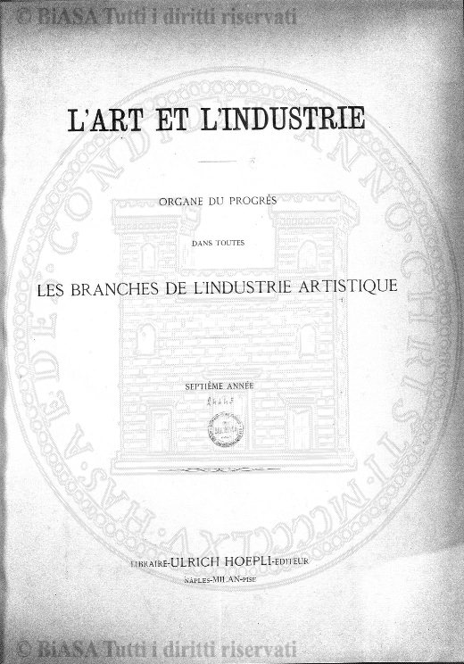n. 56 (1875-1876) - Frontespizio