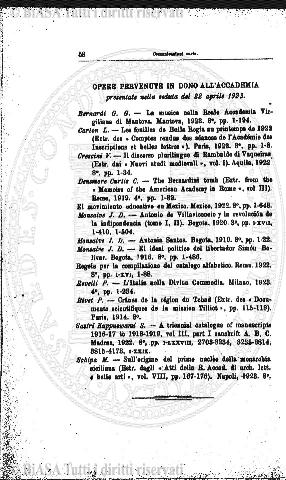 v. 2, n. 10 (1925-1926) - Sommario n. 10