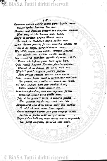 Indice topografico (1891) - Frontespizio