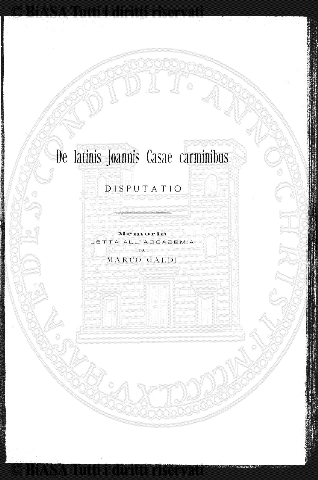 s. 3, v. 6, n. 31 (1900) - Copertina: 1 e sommario
