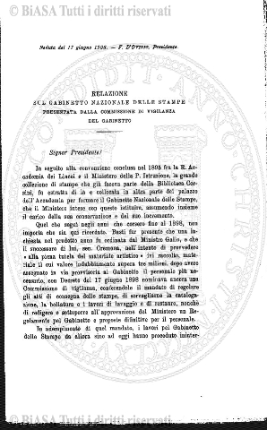 n. 5 (1909) - Frontespizio