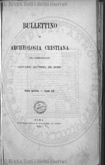 n. 37 (1886) - Frontespizio