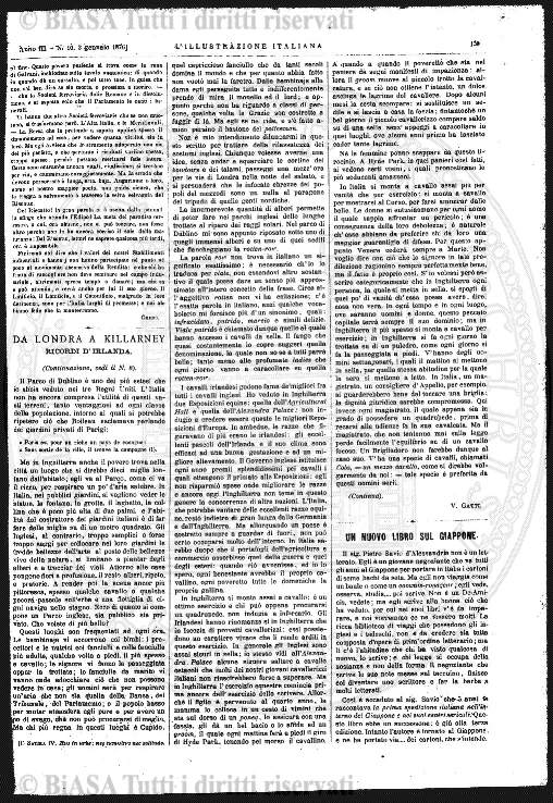n. 11 (1878) - Frontespizio e sommario