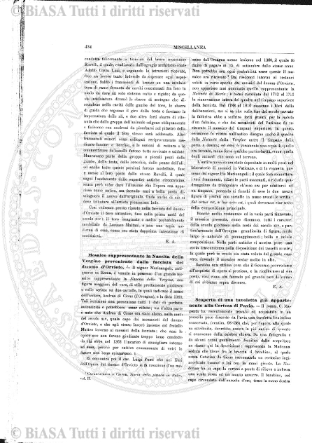n. 33 (1885-1886) - Pagina: 257 e sommario